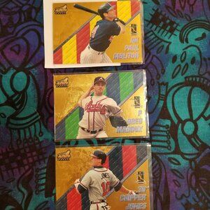 1998 Pacific Trading Cards Inc® 003 CARD LOT Aurora MLB Players Choice™ Gold